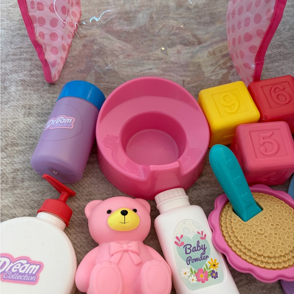 Baby Doll accessories with bag - Picture 3 of 11